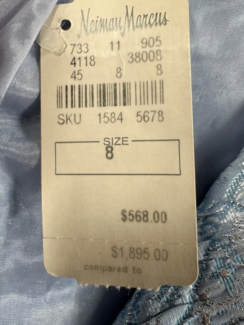 Michael Kors Women's Made in Italy Fashion Blazer Jacket Blue Size 8